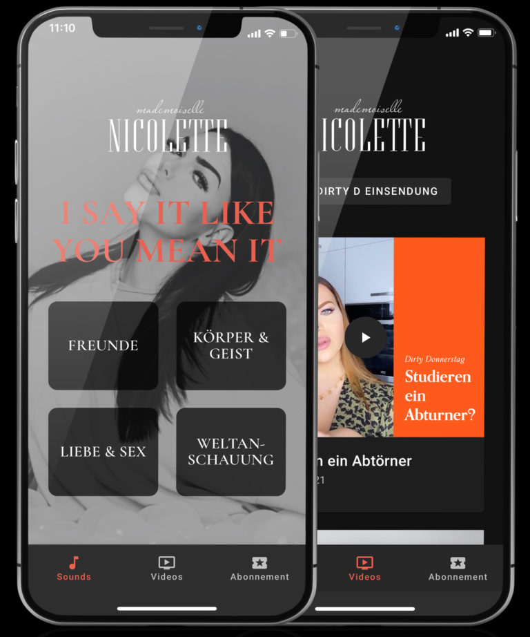 App Mademoiselle Nicolette 